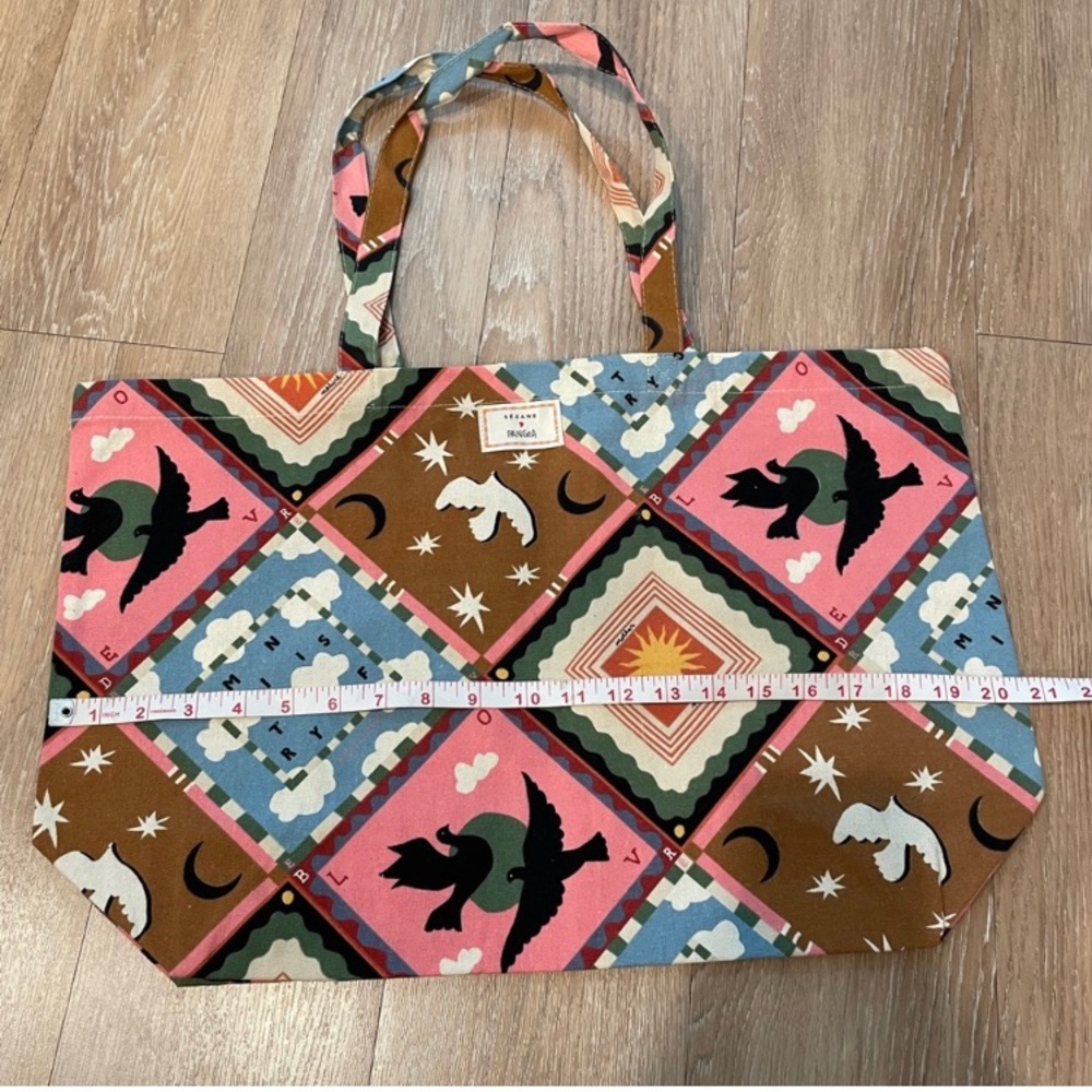 Sezane x Pangea Large Tote Bag NWOT - Picture 3 of 6